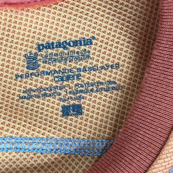 Patagonia long sleeve crew neck performance base layer Capiline - Picture 2 of 8